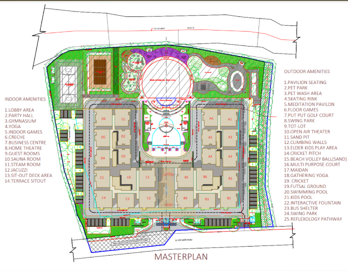 Ankura Meridian Whitefield Floor plan